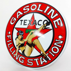 Texaco Gasoline Filling Station