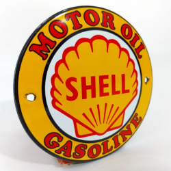 Shell Motor Oil Gasoline.