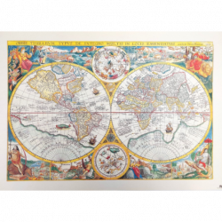 carte du monde ancienne